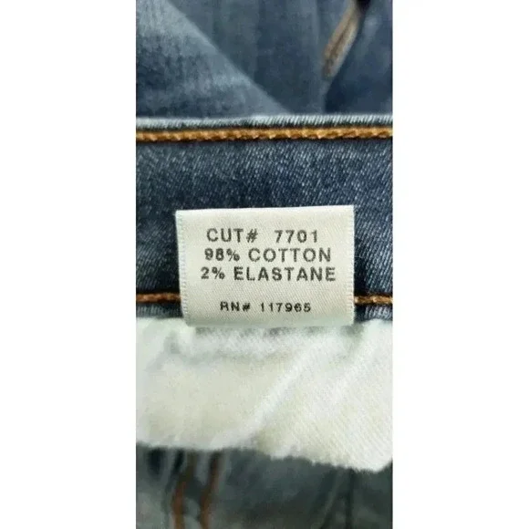 J Brand Size 26X26 Women's Maria Veruca Blue Denim Skinny Jeans Made in the USA - Picture 6 of 13